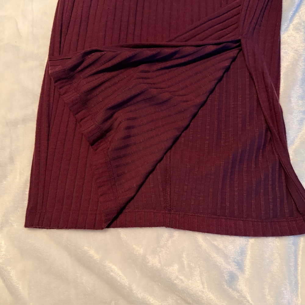 Michael Stars Sleeveless Burgundy Dress - Picture 10 of 11